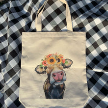 Load image into Gallery viewer, Hazel the Cow Tote
