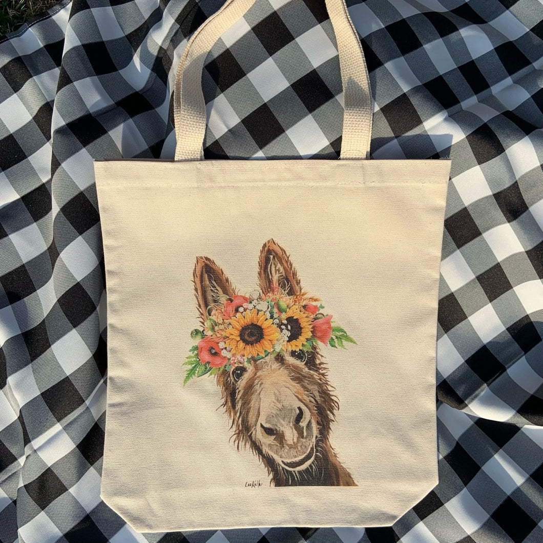 Snickers the Donkey Tote