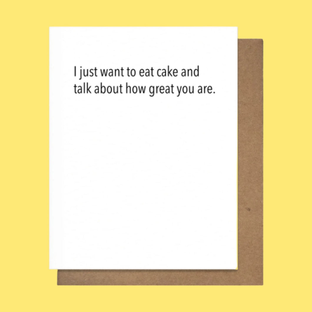 You're Great Birthday Card