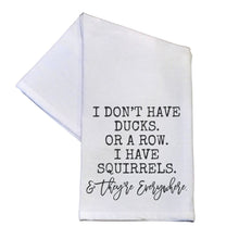 Load image into Gallery viewer, Ducks In a Row Flour Sack Towel
