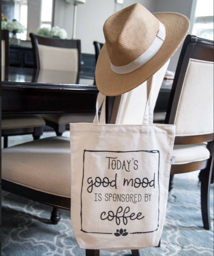 Canvas Tote, Today's Good Mood
