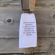 Load image into Gallery viewer, Black Jack Dealer Flour Sack Towel
