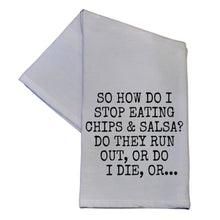 Load image into Gallery viewer, Chips &amp; Salsa Flour Sack Towel
