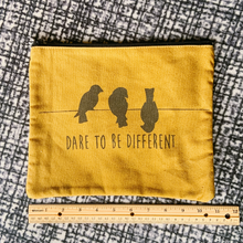 Load image into Gallery viewer, &quot;DARE TO BE DIFFERENT&quot; travel bag
