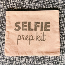 Load image into Gallery viewer, &quot;SELFIE prep kit&quot; travel bag
